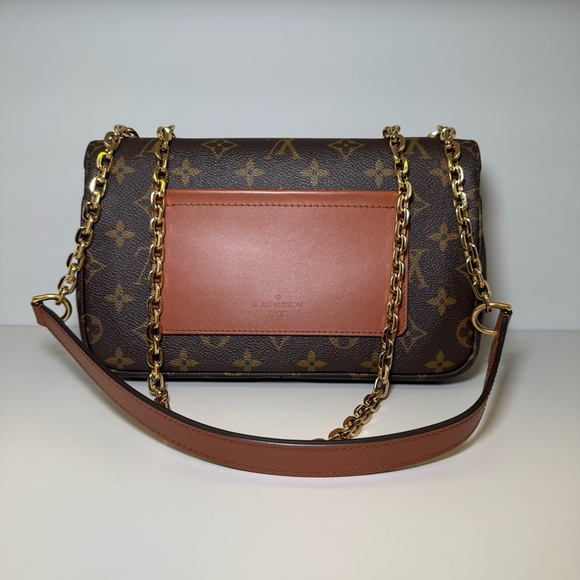 Louis Vuitton Caramel Monogram Canvas Marceau Chain Hangbag - Picture 5 of 10